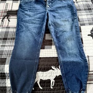 Old Navy Dark Blue Rockstar Jeans